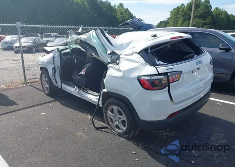 2022 Jeep Compass Sport из США, поврежденный, VIN 3C4NJCAB9NT179931